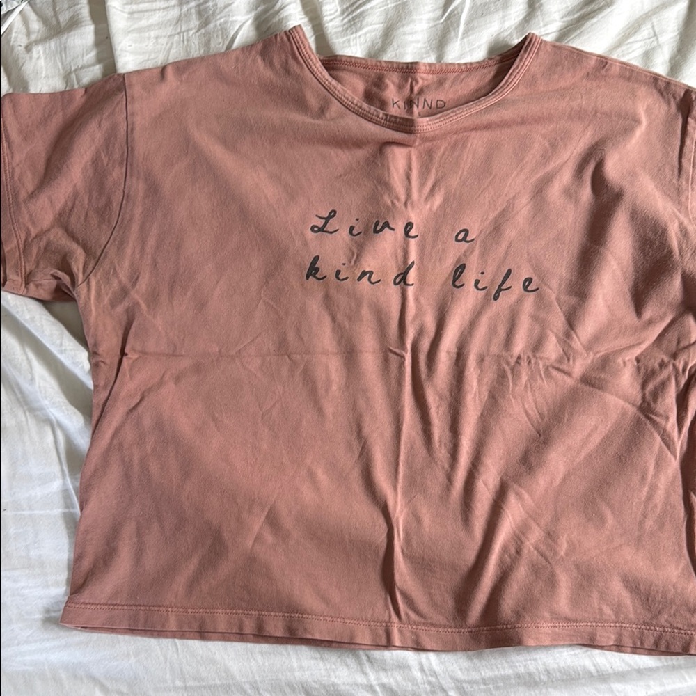 Pink Boxy Crop Polo Tee